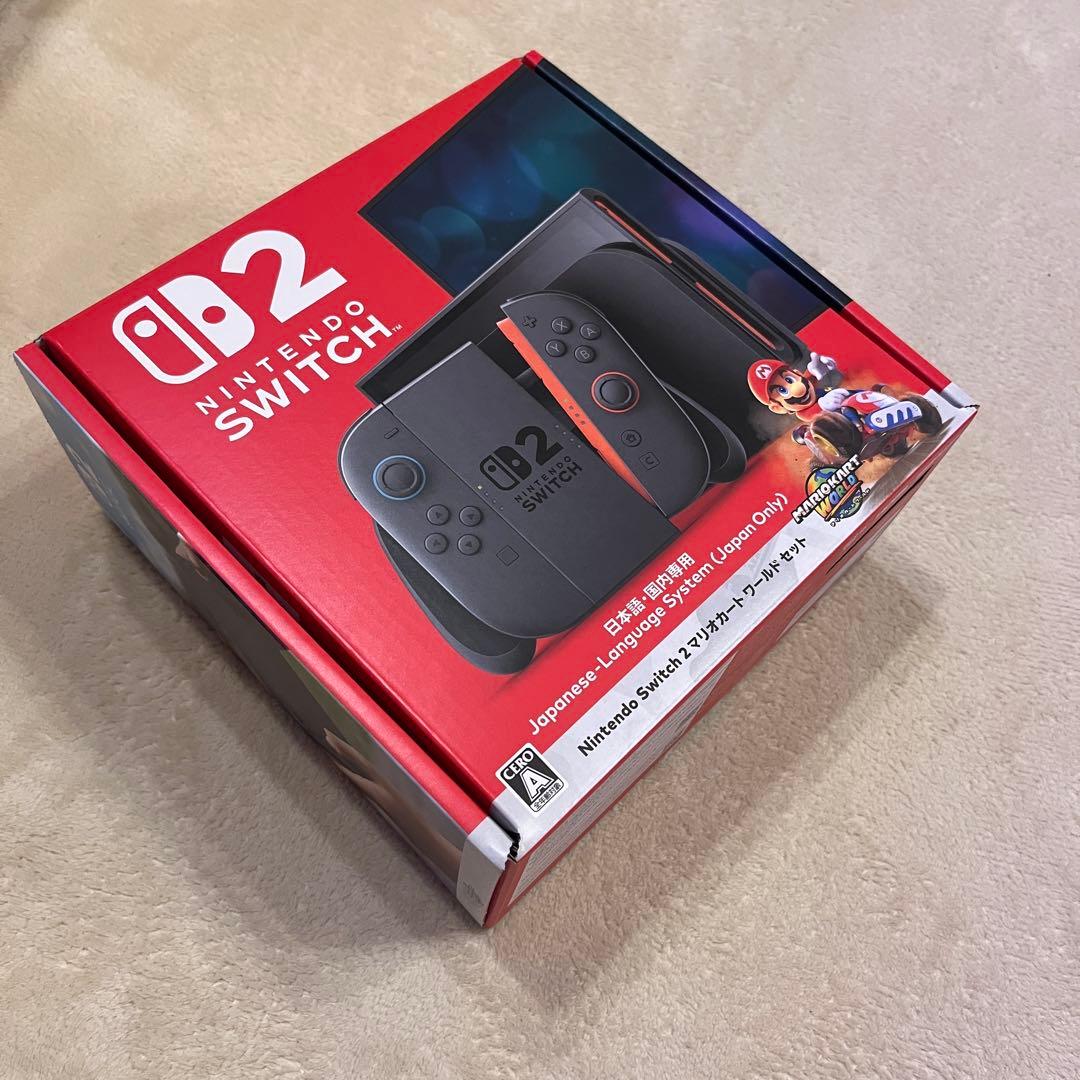 【未開封新品】Nintendo Switch2 マリオカートセット