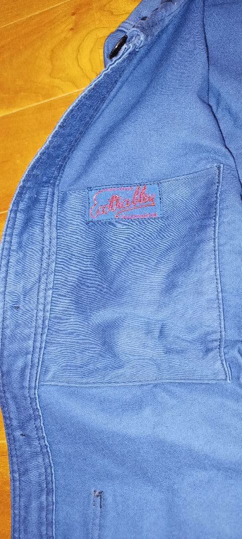 モールスキン　フレンチワークジャケット　ユーロヴィンテージ