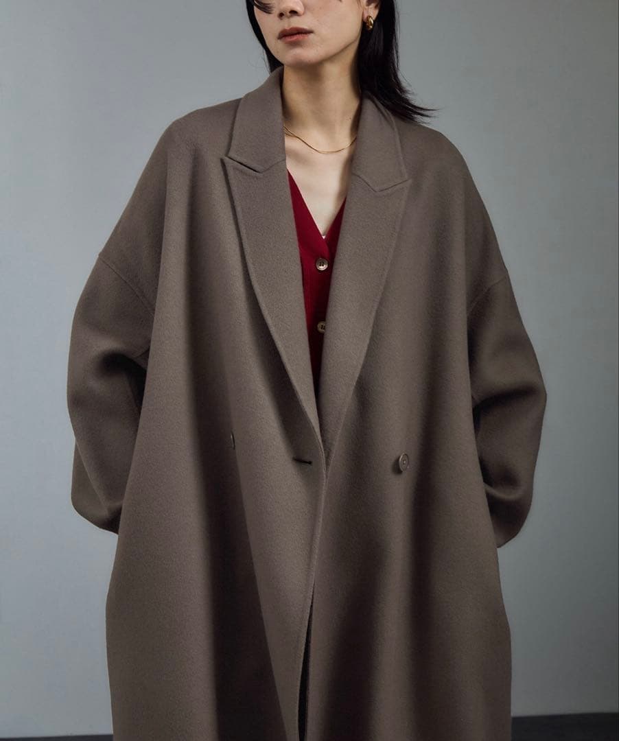 SALON adam et rope シャルムリバーロングコート