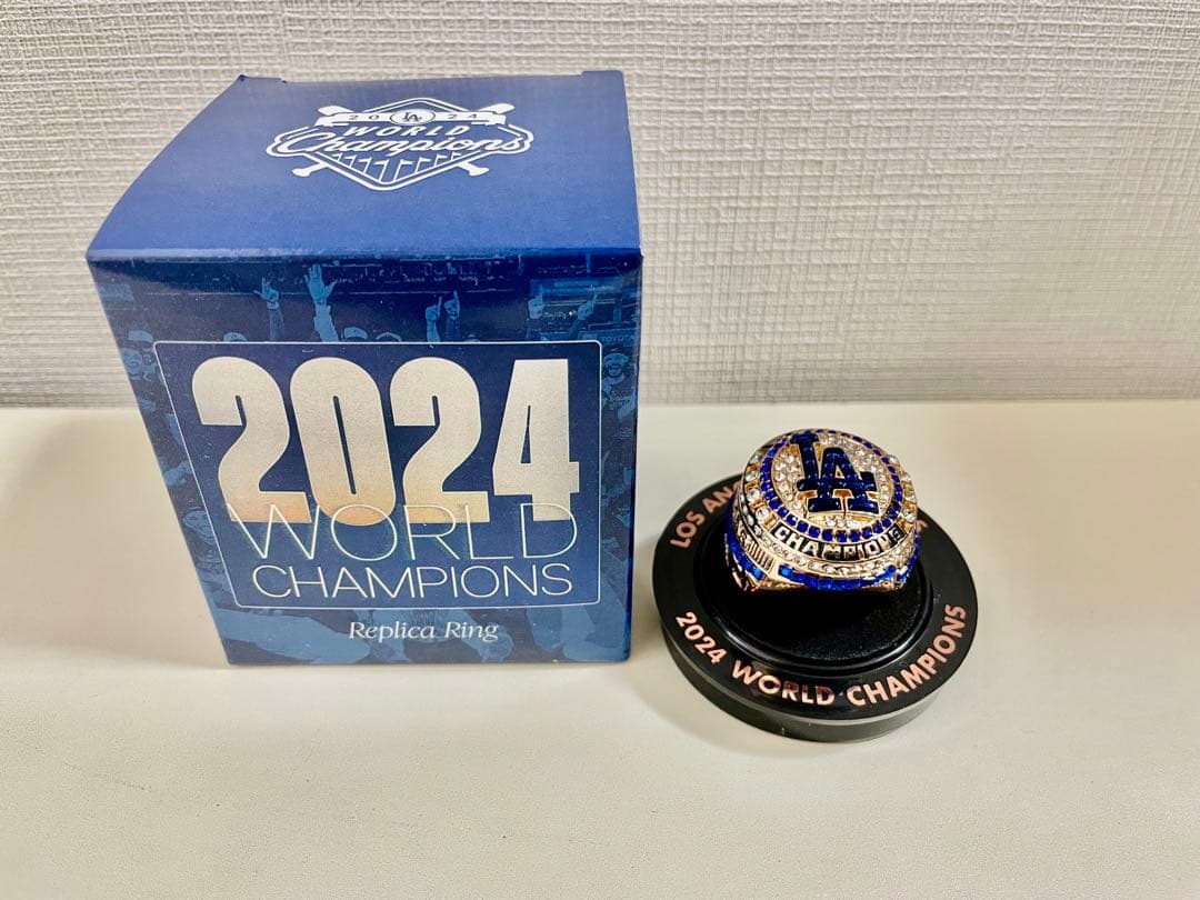 クレイトン・カーショウ ドジャース 2024 チャンピオンリング 球場限定配布