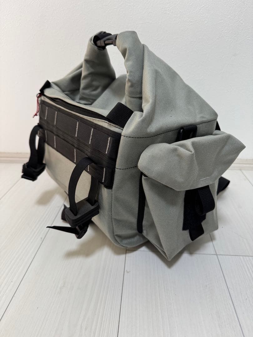 FAIRWEATHER handlebar bag ADV (グレー)ブルーラグ