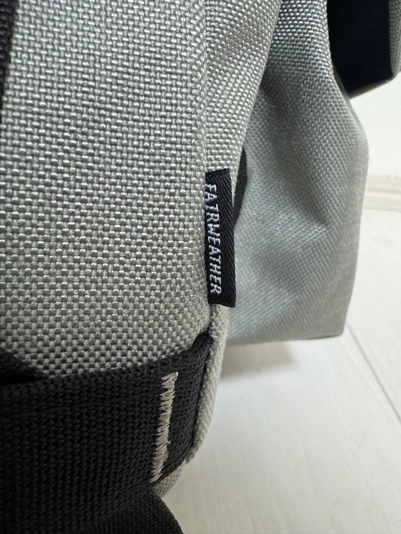 FAIRWEATHER handlebar bag ADV (グレー)ブルーラグ