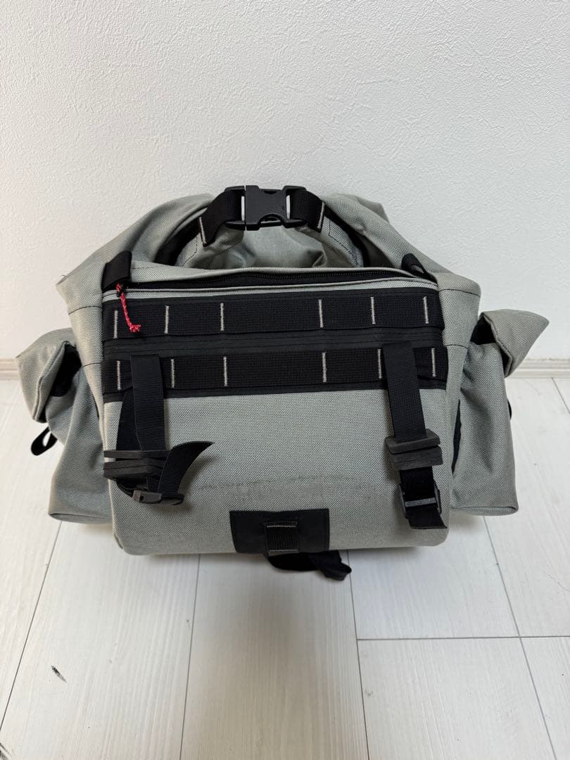 FAIRWEATHER handlebar bag ADV (グレー)ブルーラグ