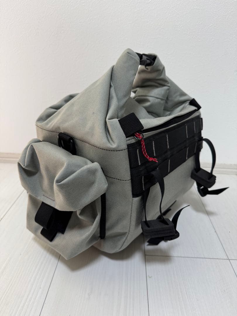 FAIRWEATHER handlebar bag ADV (グレー)ブルーラグ