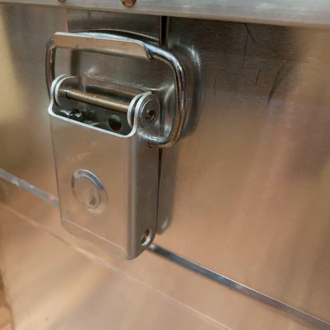 希少 廃盤品 Dulton ダルトン アルミコンテナ Ｌサイズ 旧型コンボイ