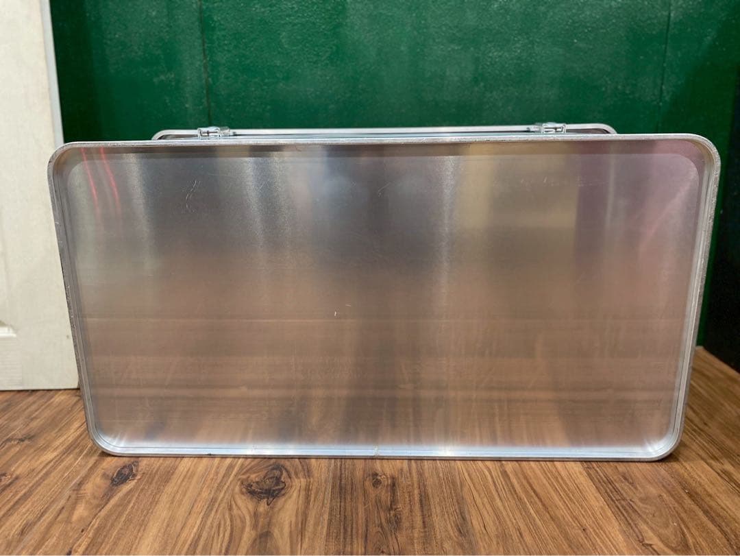 希少 廃盤品 Dulton ダルトン アルミコンテナ Ｌサイズ 旧型コンボイ