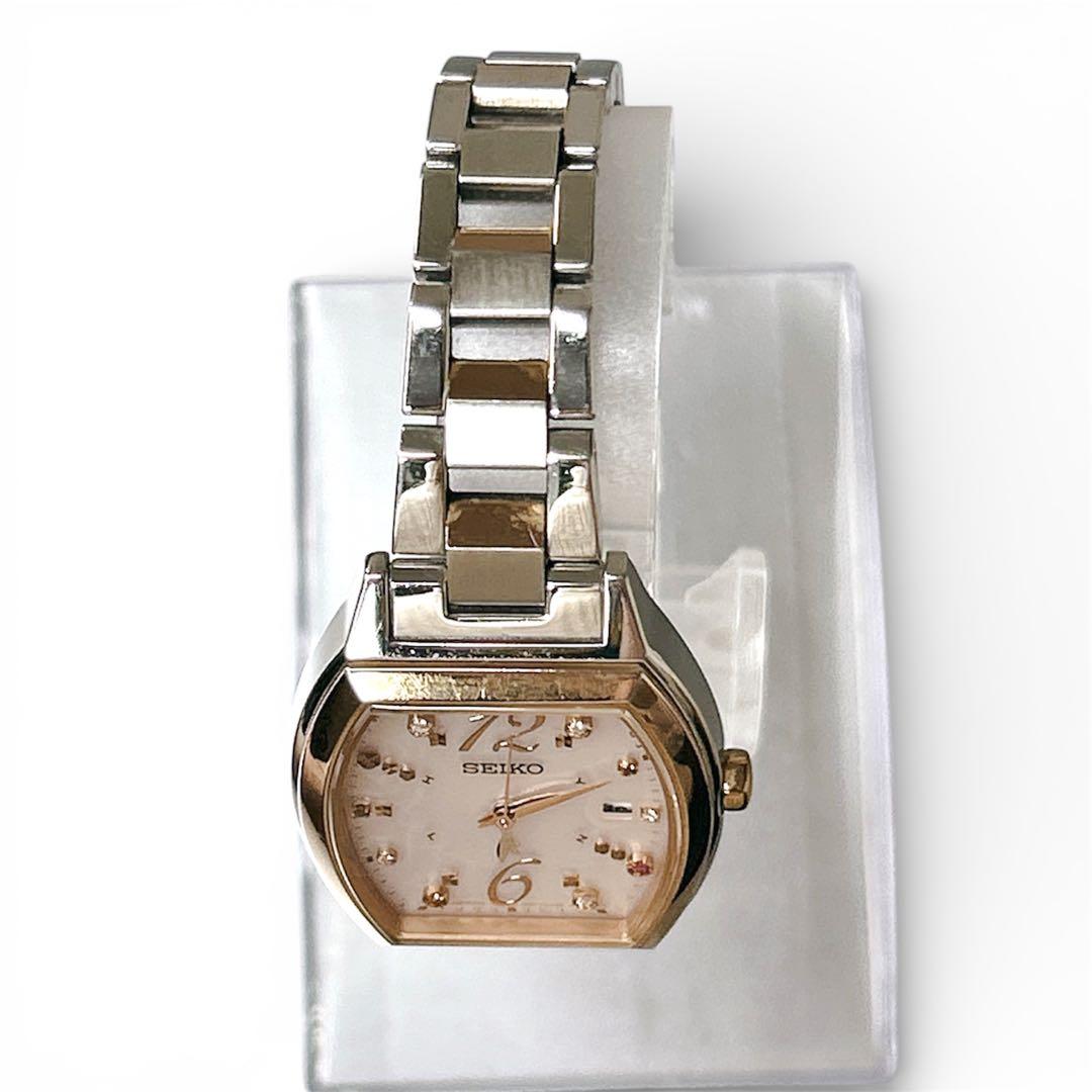 ❣️専用❣️箱付　セイコー ルキア LUKIA 電波ソーラー 限定　ピンクダイヤ