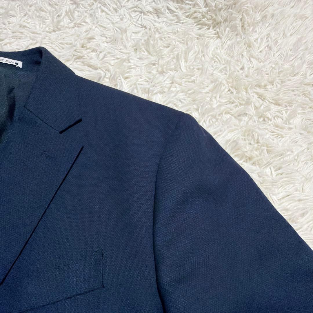 ZARA セットアップ スーツ ネイビー　総裏　EUR54 希少サイズ 紺