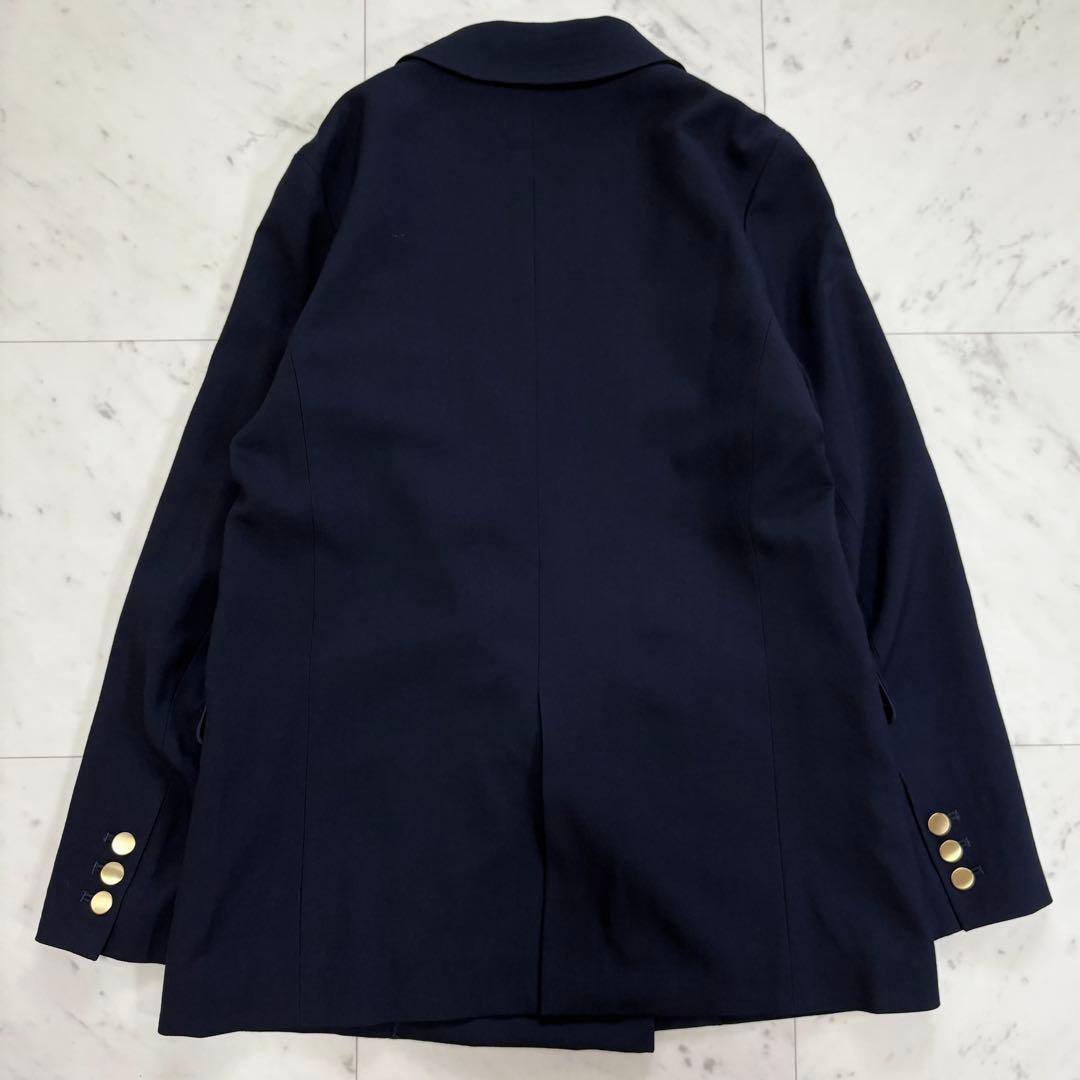 美品♪アーバンリサーチ　ウール混 ダブルブレストブレザージャケット　紺ブレ　金釦