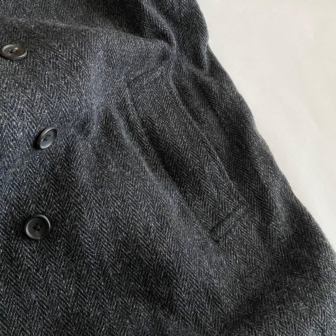 赤ラベル　赤タグ　Y's for men ワイズフォーメン　ツイード　コート