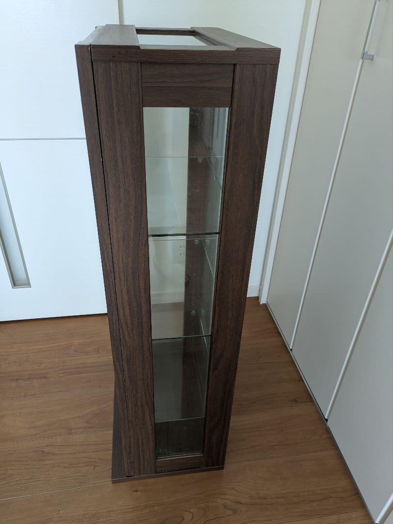 ガラスショーケース ダニエル100 寸法: W435×D300H1000mm