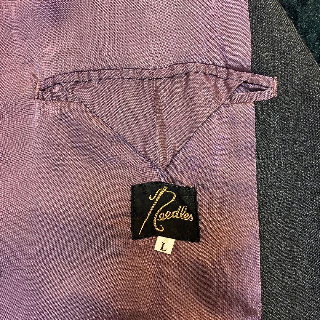 Needles テーラードジャケット チャコール sizeL