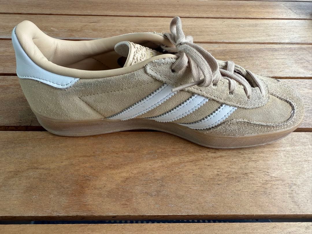 adidas Gazelle Indoor ベージュ23.5cm