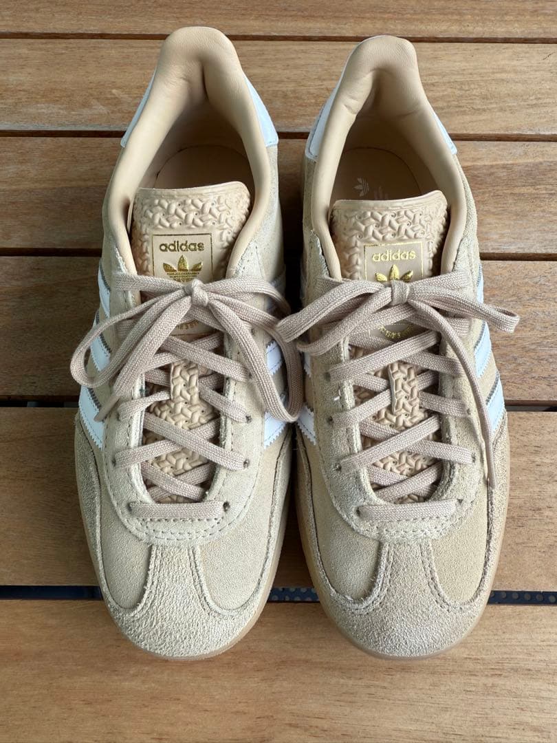 adidas Gazelle Indoor ベージュ23.5cm