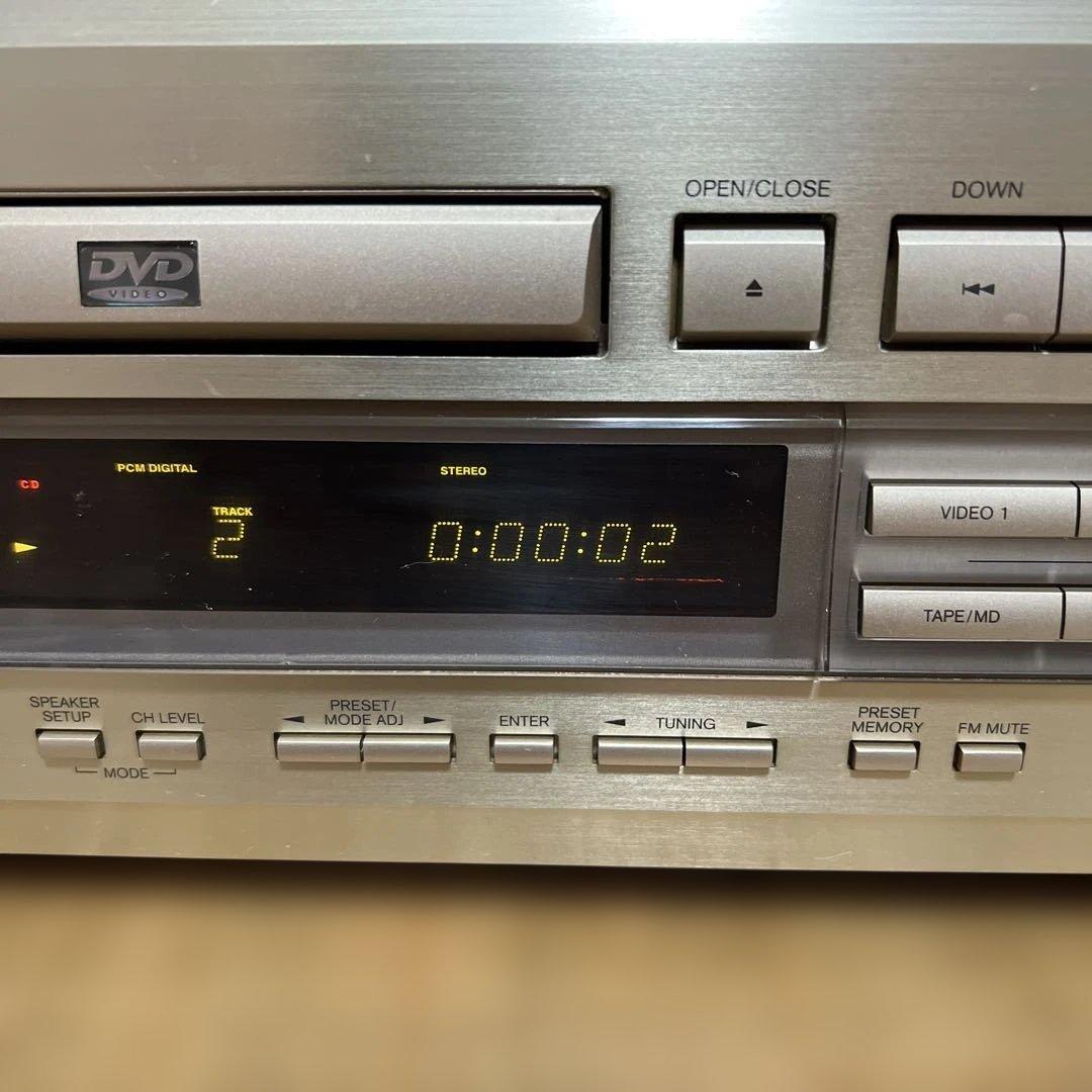 ONKYOオーディオ DVDレシーバー DR-90中古品。