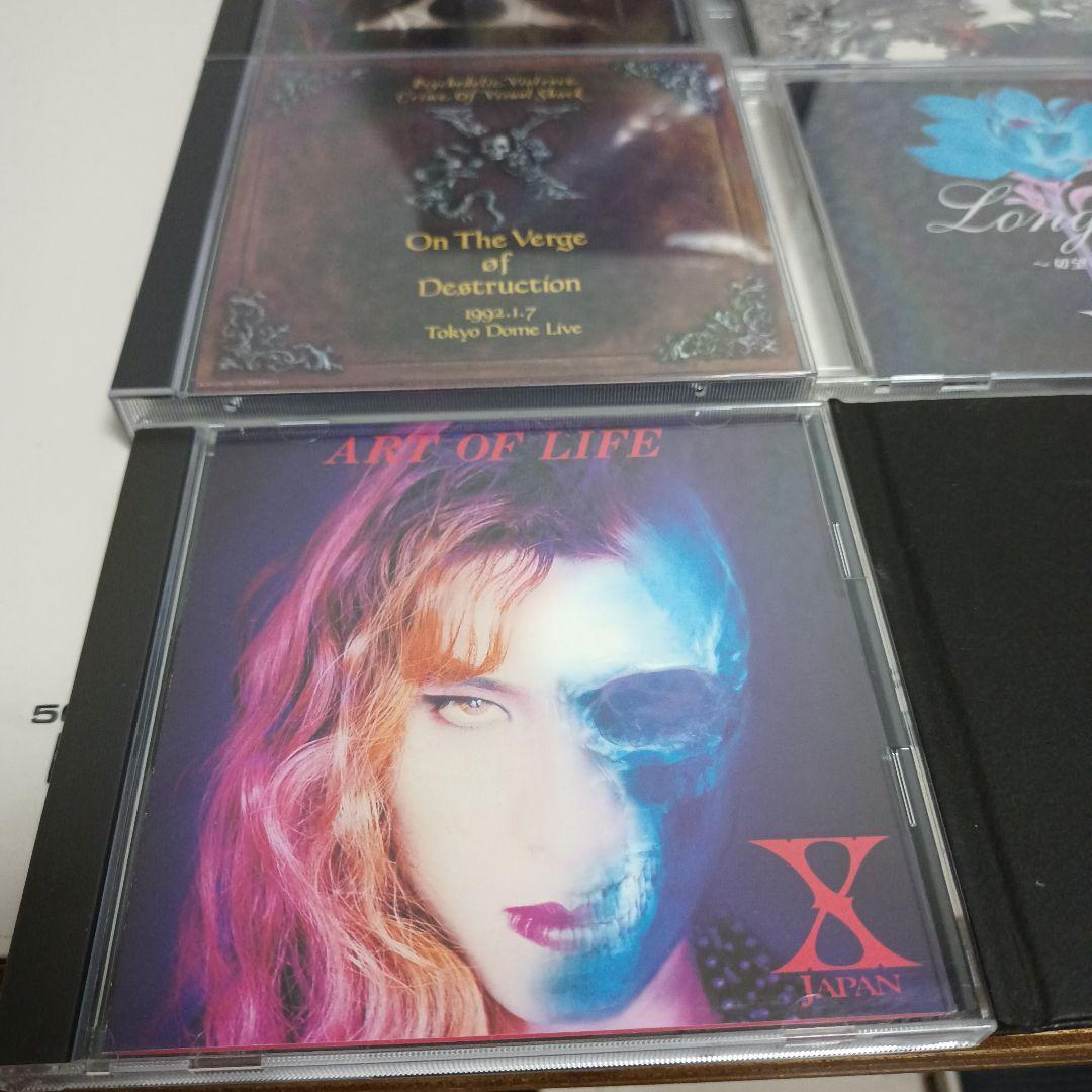 ☆X JAPAN BOXセット CD7枚 下敷き☆