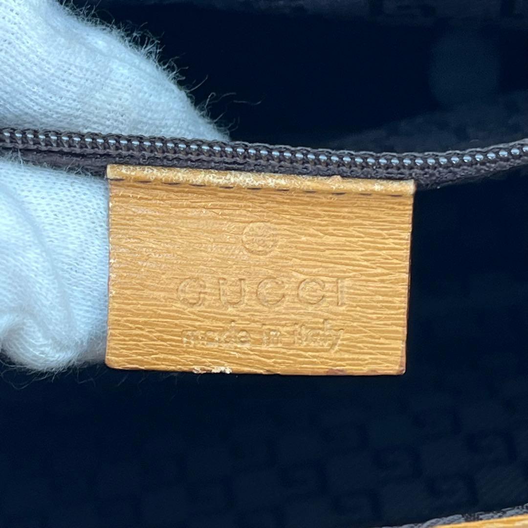 GUCCI ハンドバッグ ビジネスバッグ ゴールド金具 A4可能 本革 男女可能