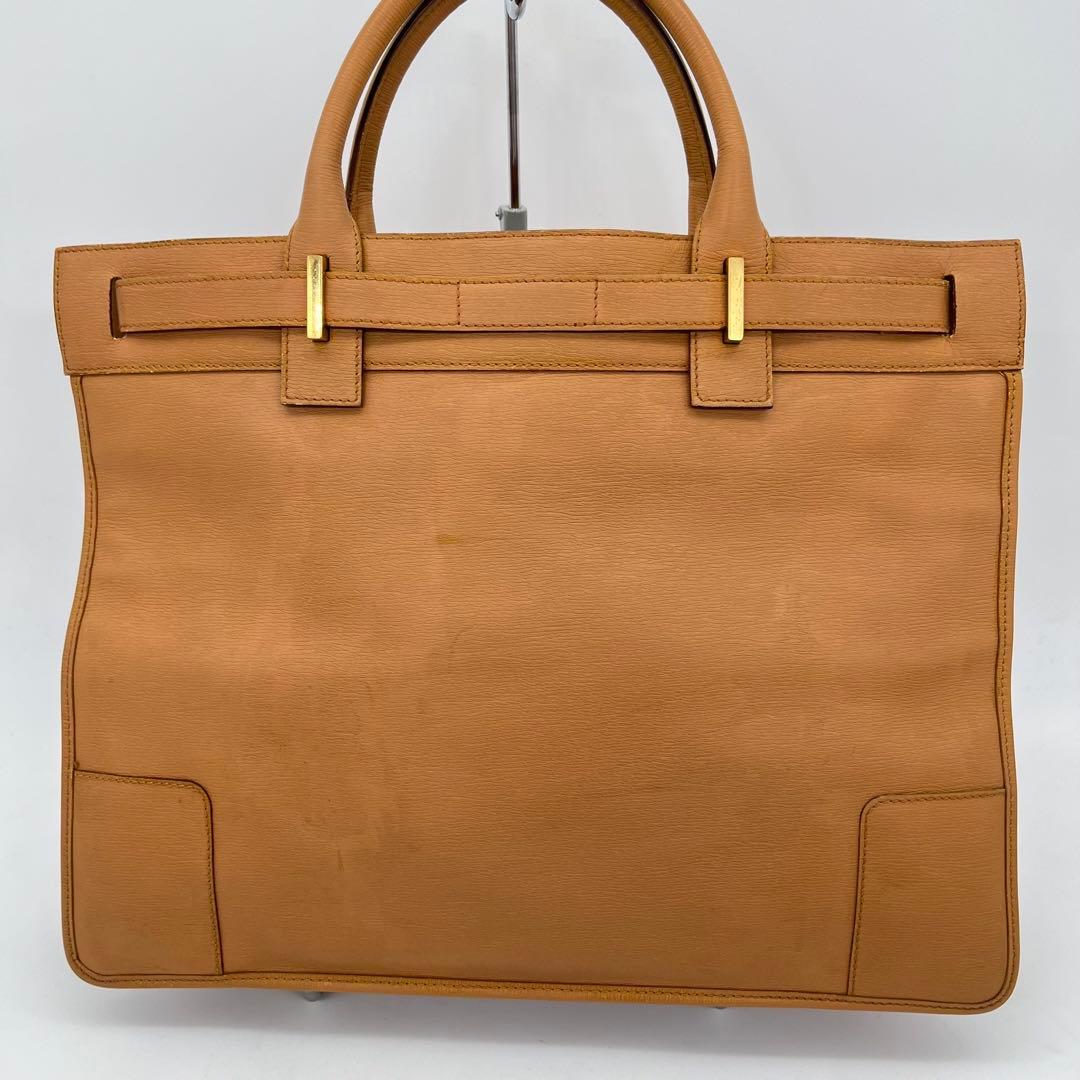 GUCCI ハンドバッグ ビジネスバッグ ゴールド金具 A4可能 本革 男女可能