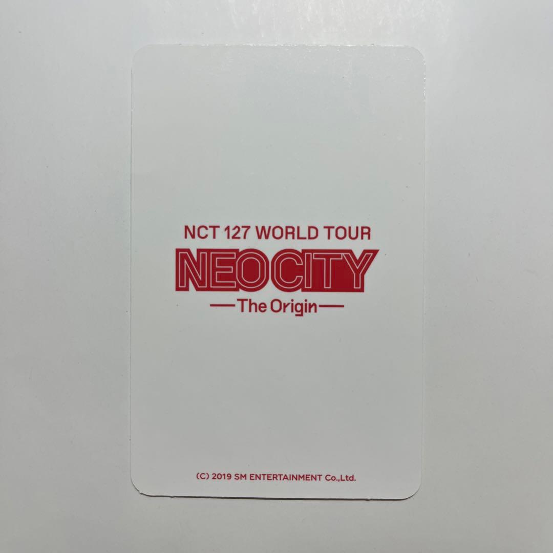 NCT127 ユウタ neocity origin アメリカ ツアーバス トレカ