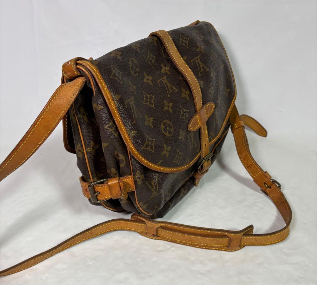 ルイヴィトン　ソミュール35　ショルダーバッグ　モノグラム LV