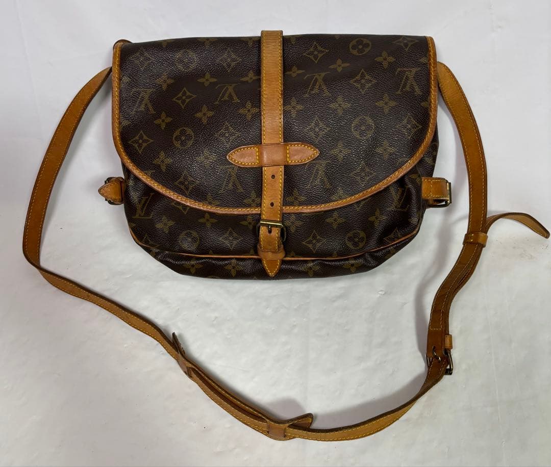 ルイヴィトン　ソミュール35　ショルダーバッグ　モノグラム LV