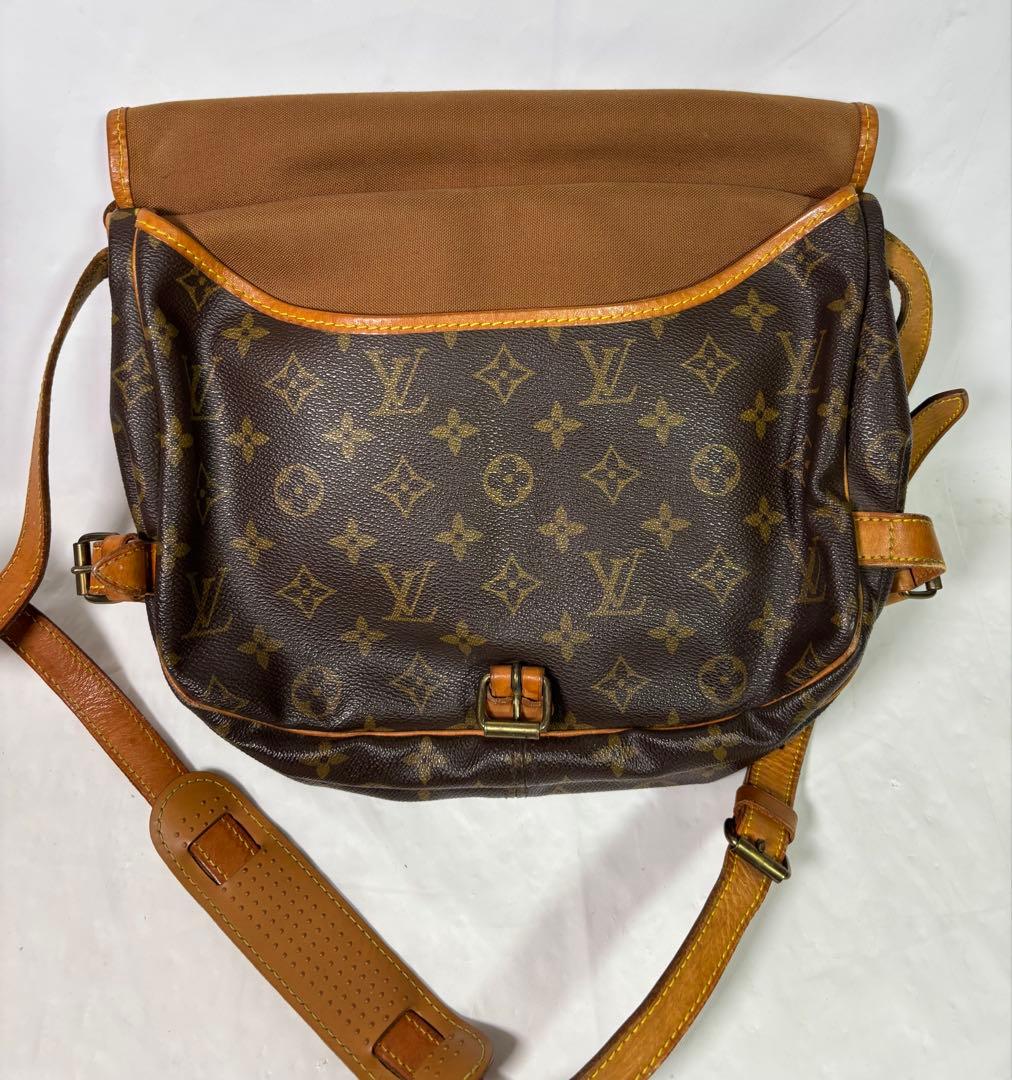 ルイヴィトン　ソミュール35　ショルダーバッグ　モノグラム LV