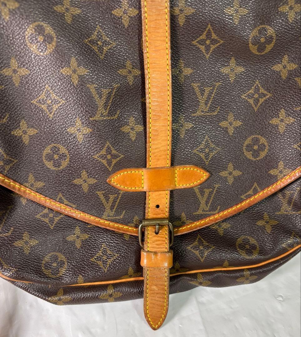 ルイヴィトン　ソミュール35　ショルダーバッグ　モノグラム LV