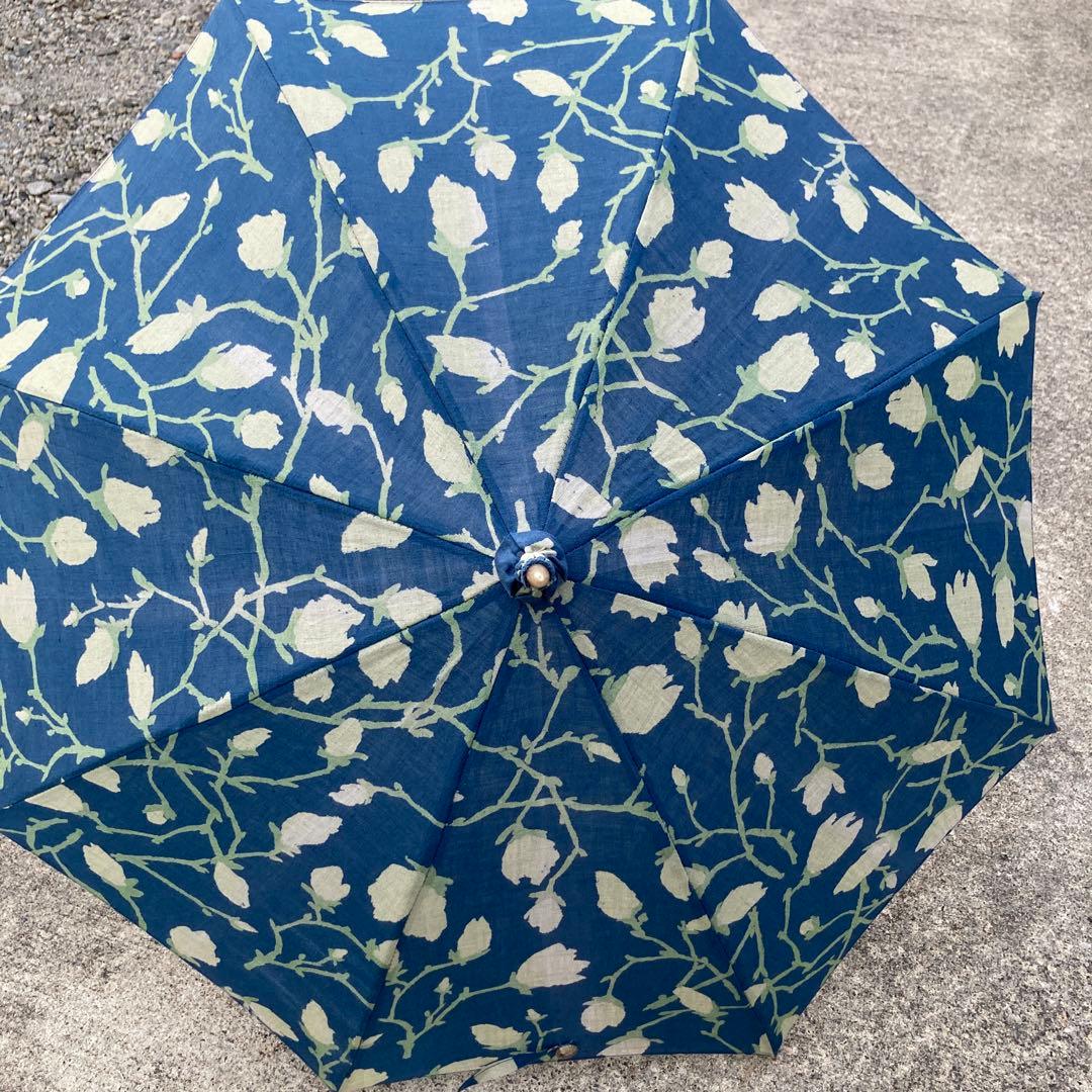 イイダ傘店　日傘　モクレン　定価約3.7万　日焼けあり