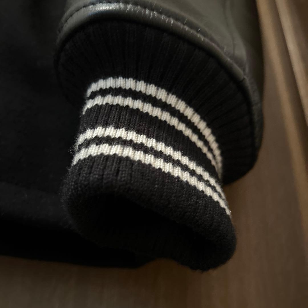 ★美品★ネイバーフッド　カウレザークラブジャケット　M