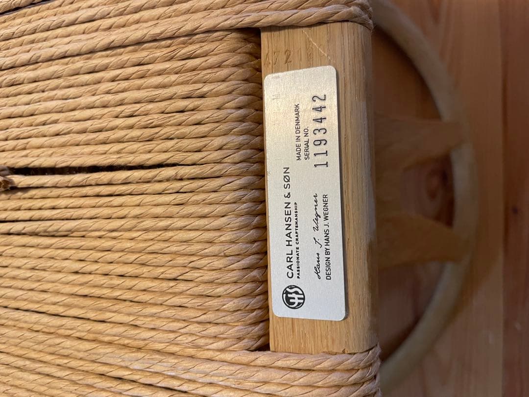 正規品　Yチェア オークオイル仕上げ