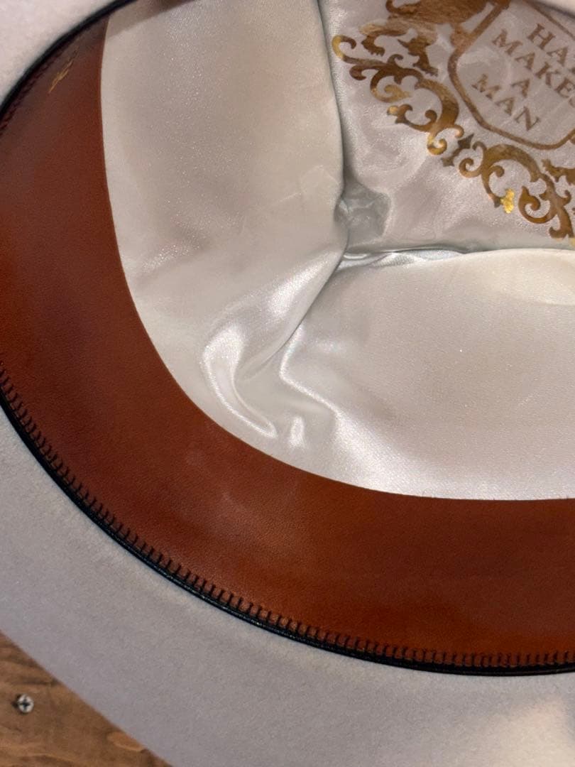 FAT HATTER ファットハッター フェドラハット ラビットハット 58cm