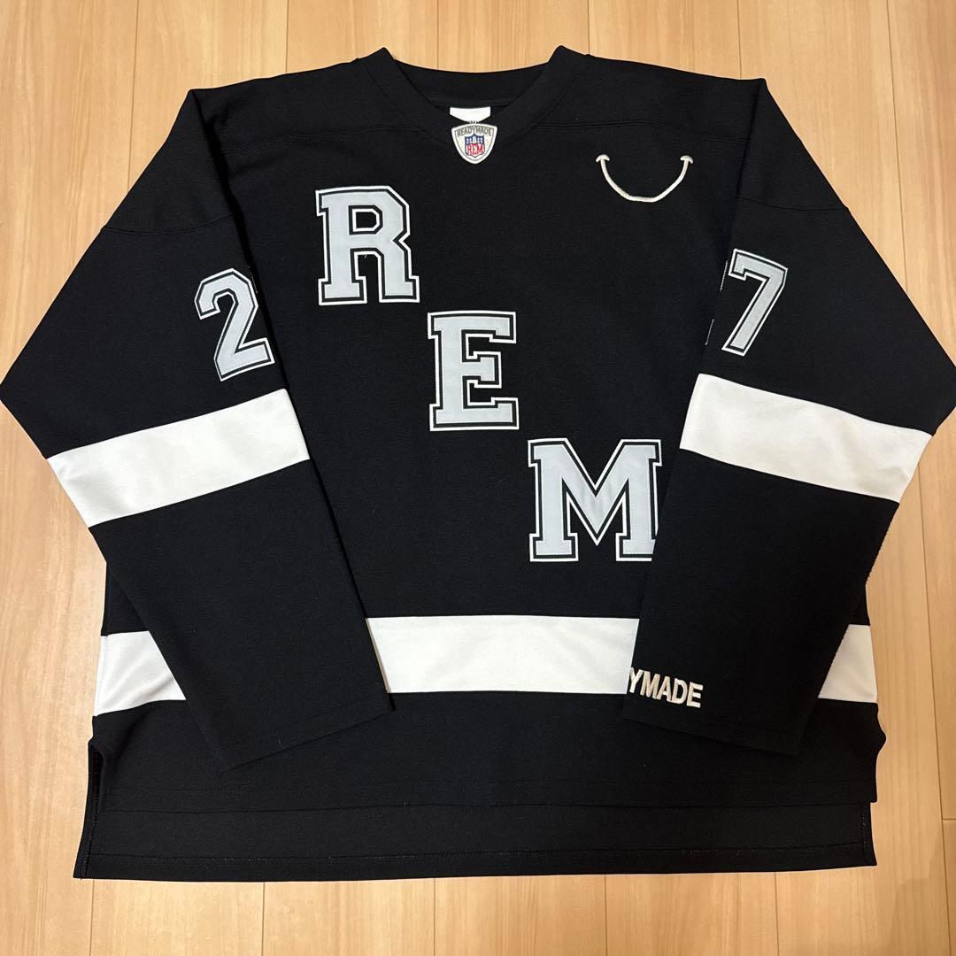 AK-69着用 美品 REDYMADE ゲームシャツ 2 ブラック 刺繍ロゴ