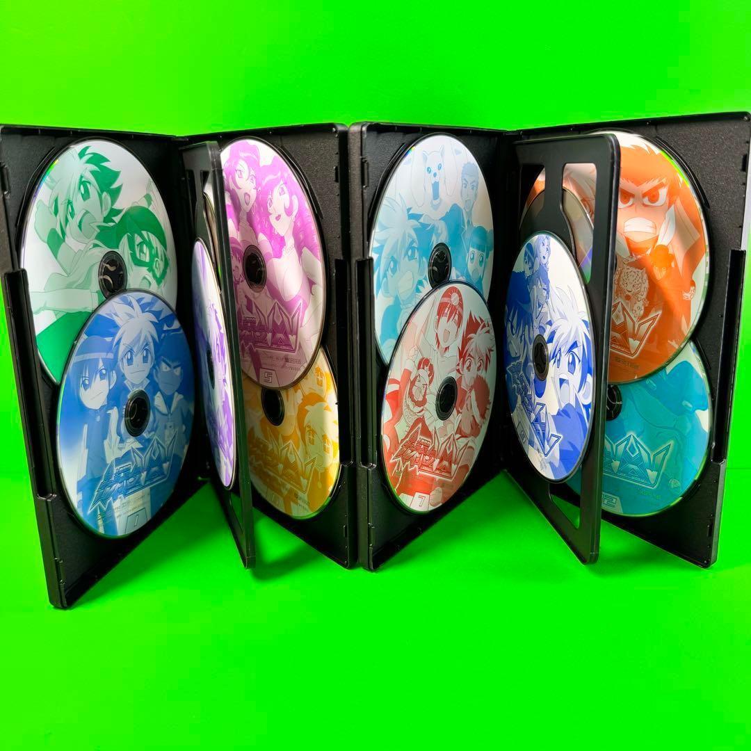 ケース付 人造昆虫 カブトボーグ V×V DVD 全12巻 全巻セット　送料無料