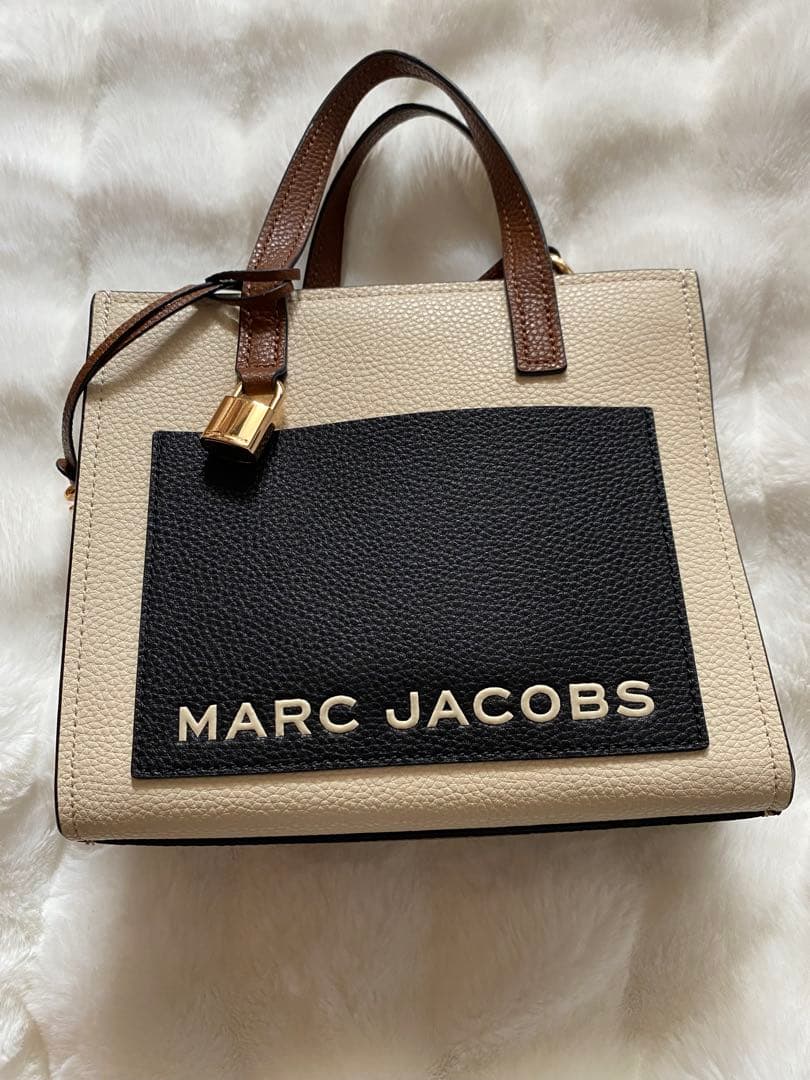 マークジェイコブス最終価格　MINI GRIND LEATHER TOTE 美品