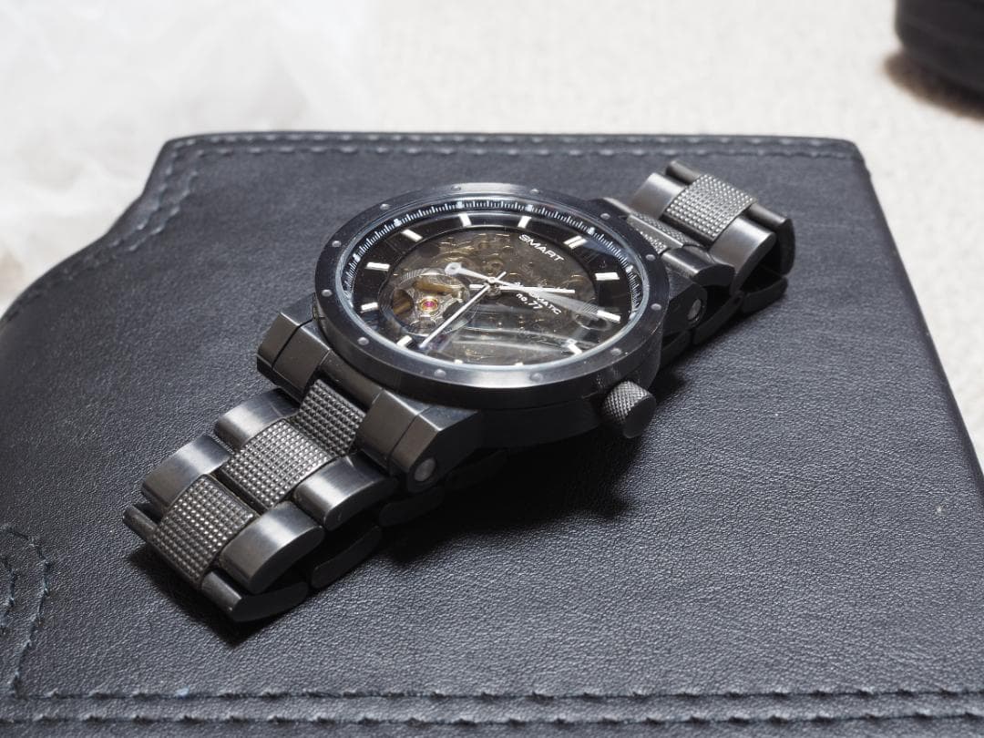 国産腕時計 GSX 自動巻き GSX222X-2 /SMART no.77 黒