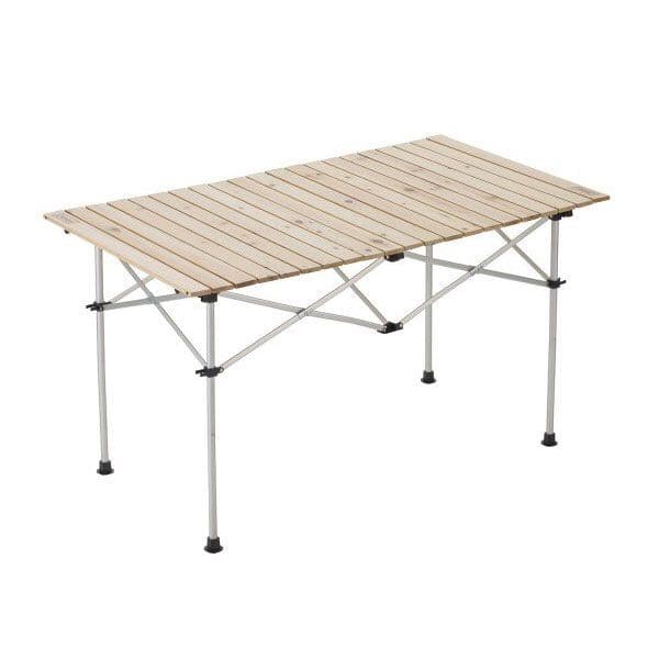 【専用】【美品】コールマン アウトドア ナチュラルウッドロールテーブル 120