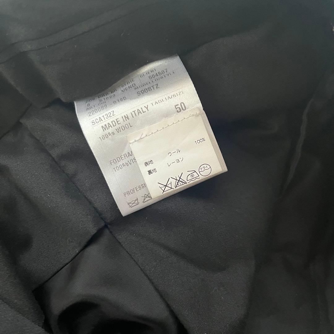 土日限定お値下げ！極美品✨caruso カルーゾ　チェック柄スーツ