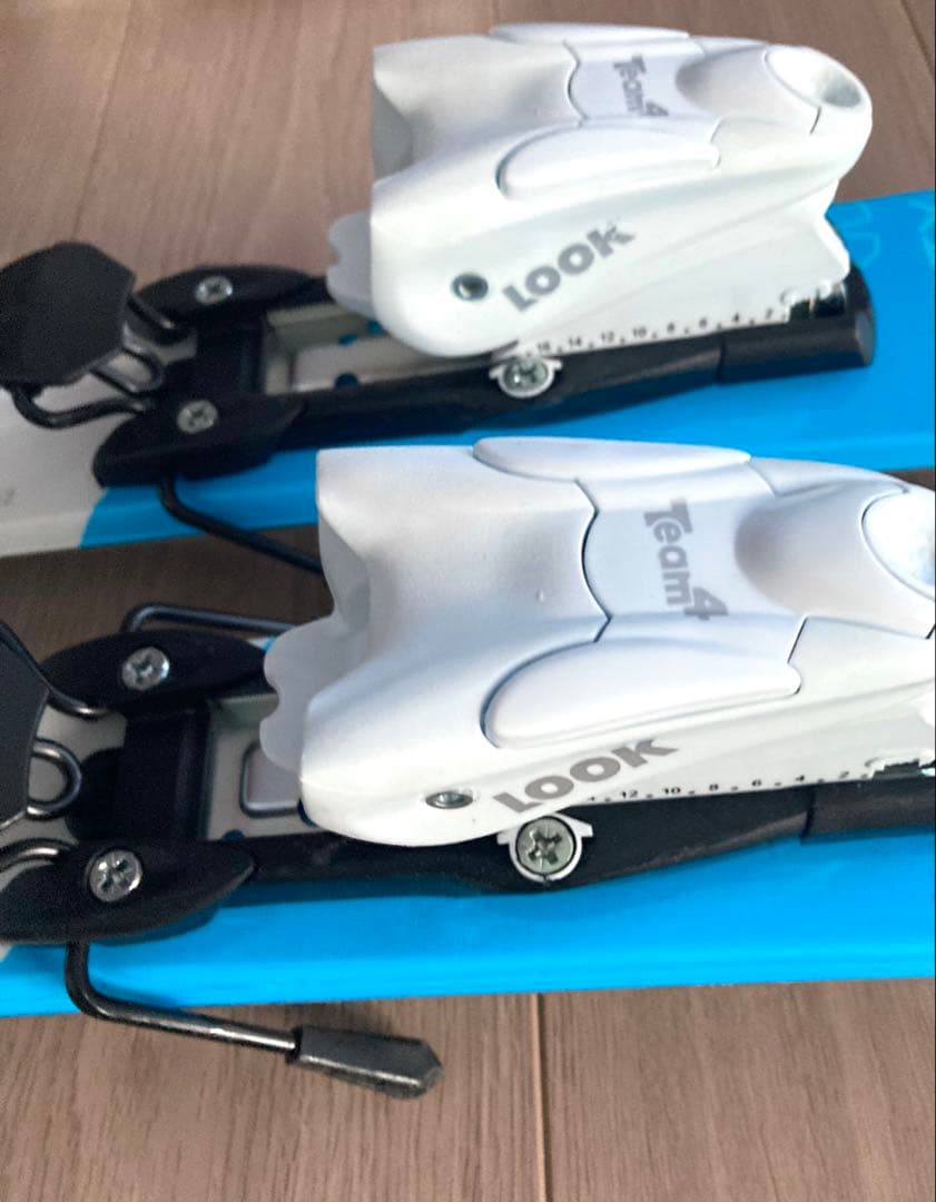 キッズ　P.PRITYスキー板　ビンディング付き　Hartスキーブーツ　セット