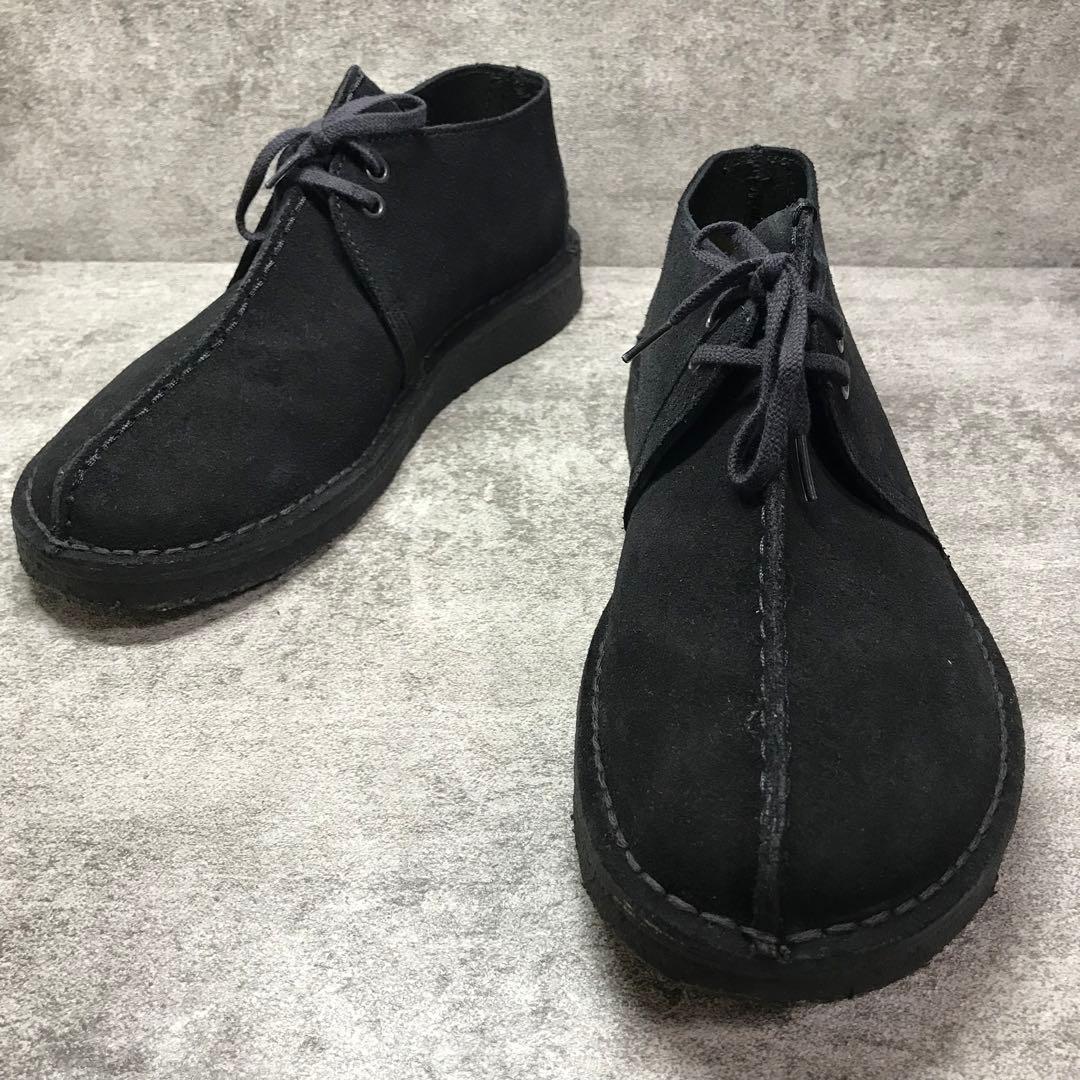 【極美品】Clarks クラークス デザートトレック 黒 27