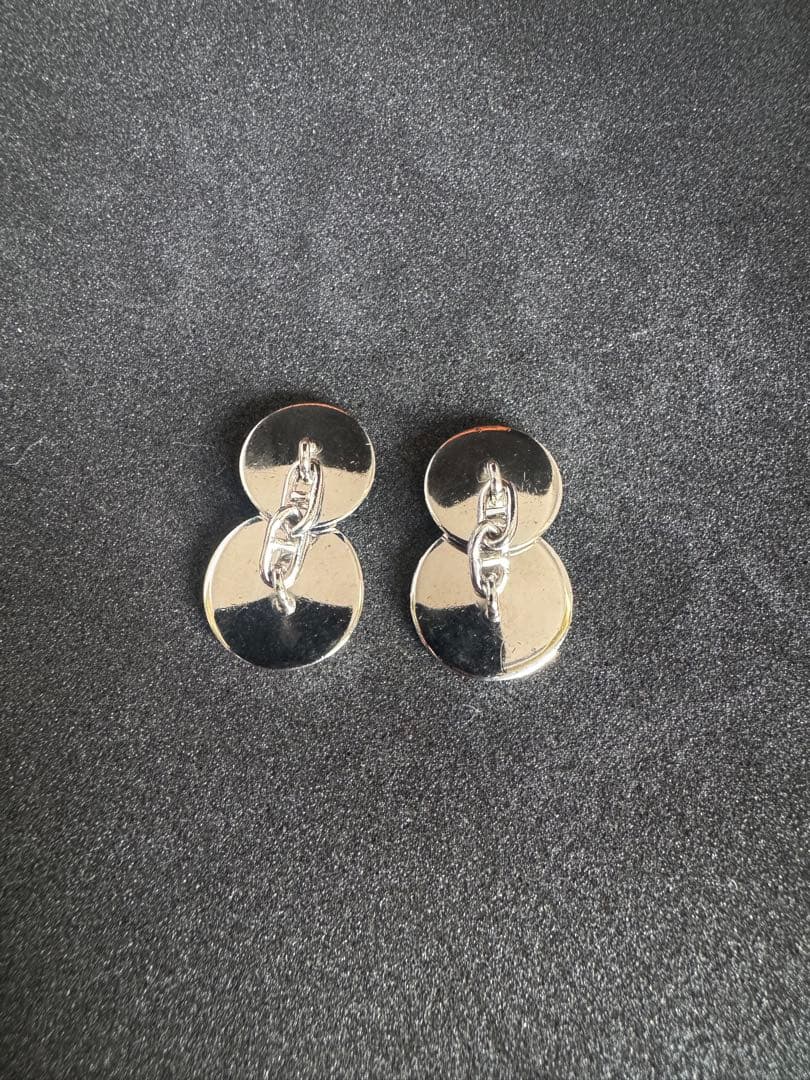 HERMES エルメス セリエ カフスリンク シェーヌダンクル