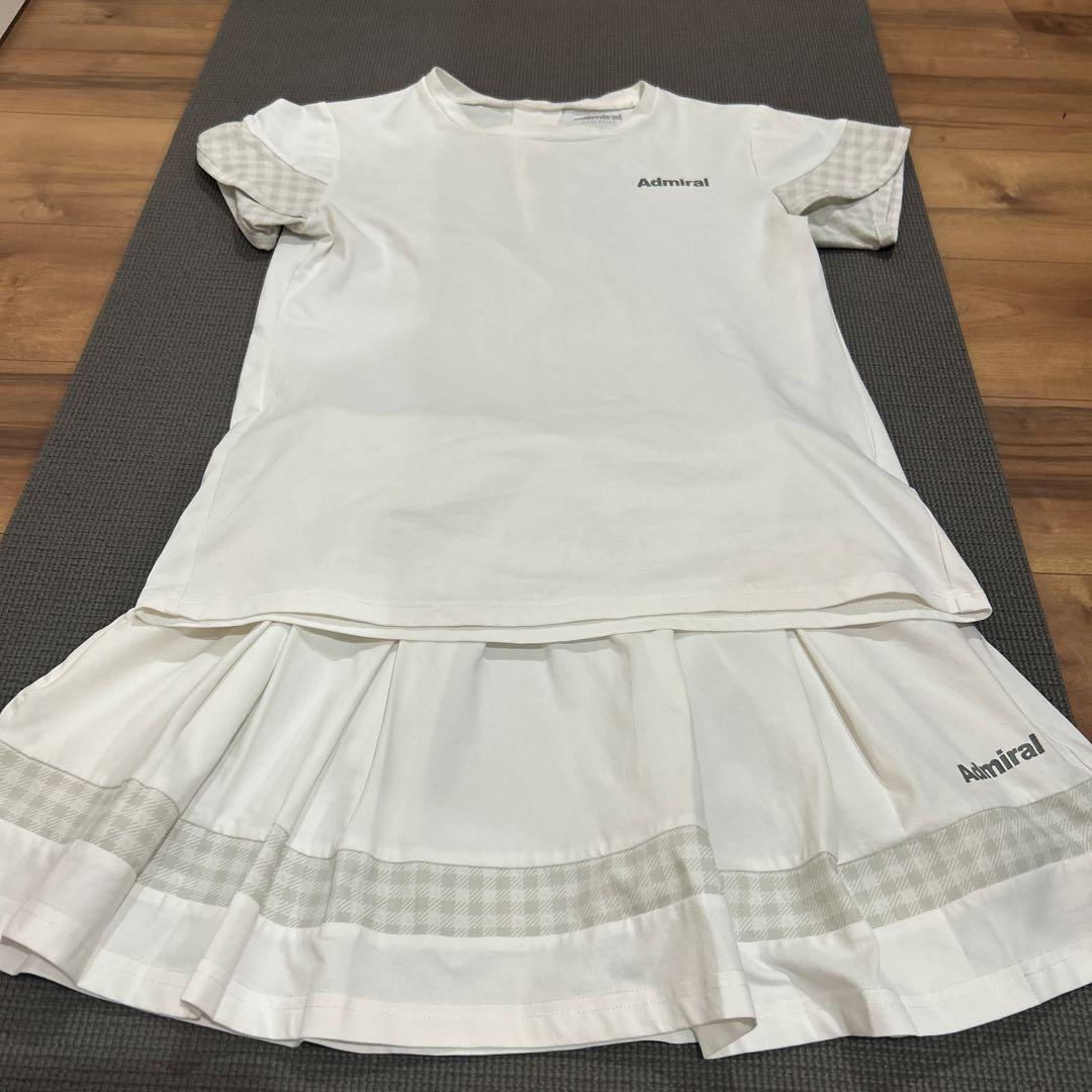 Admiral スカート付きテニスウェアMサイズ