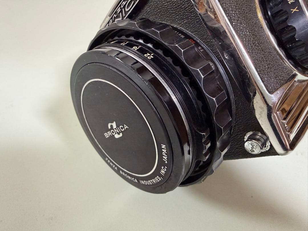 Zenza Bronica S2 6×6判 Nikkor 75mm F2.8