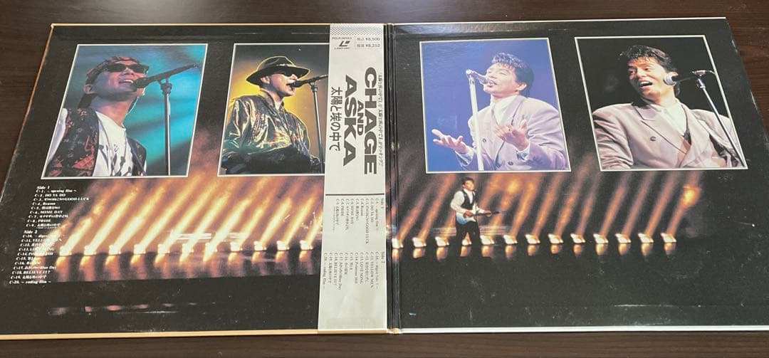 CHAGE & ASKA LD 8枚 チャゲ＆飛鳥 ★ ステッカー付★ MTV