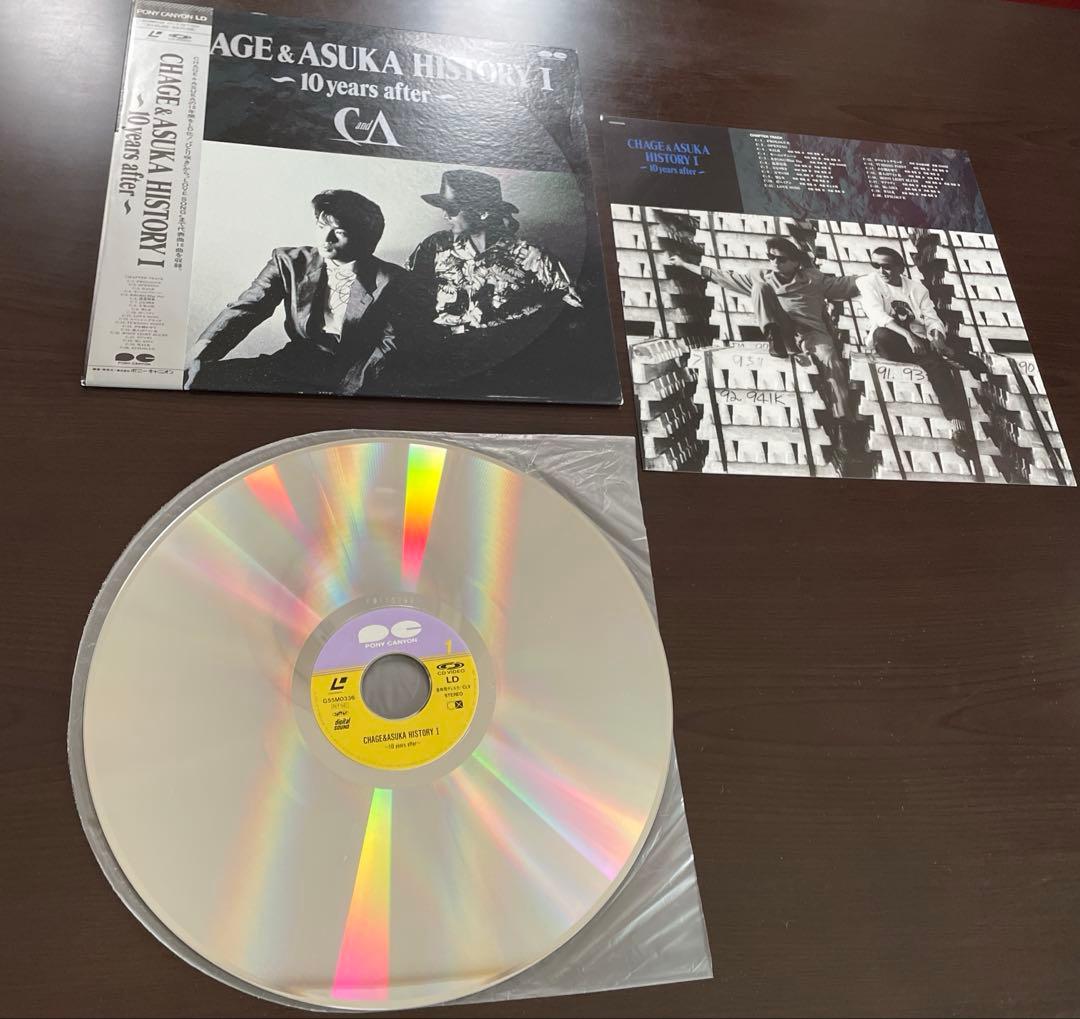 CHAGE & ASKA LD 8枚 チャゲ＆飛鳥 ★ ステッカー付★ MTV