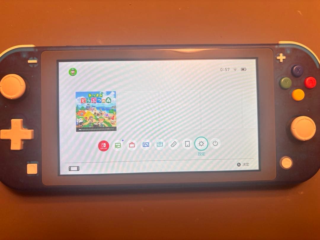 Nintendo Switch Lite クリアブルー仕様カスタム品