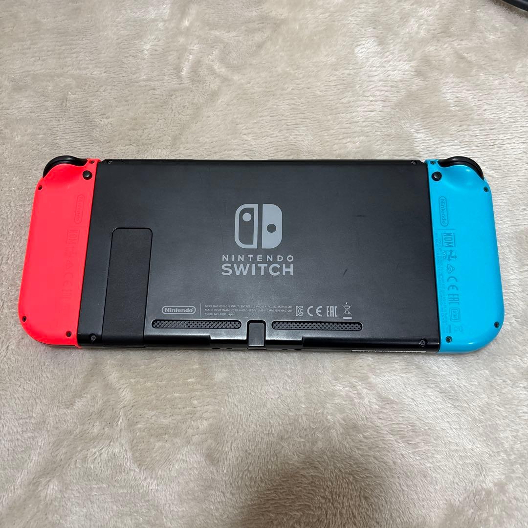 Nintendo Switch 本体 青/赤 箱付き