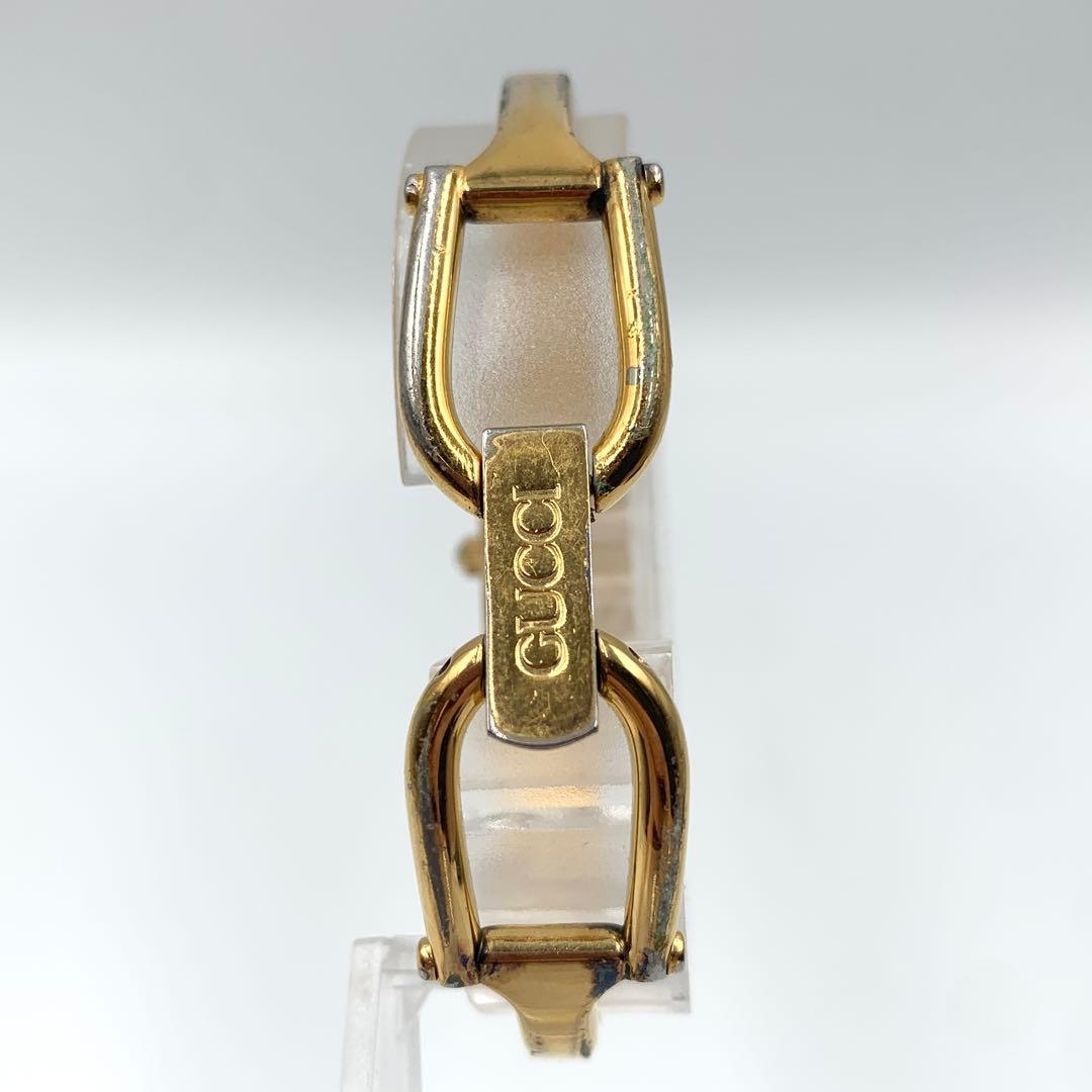 【新品電池 稼働】GUCCI レディース腕時計 1500L ブレスウォッチ 黒.