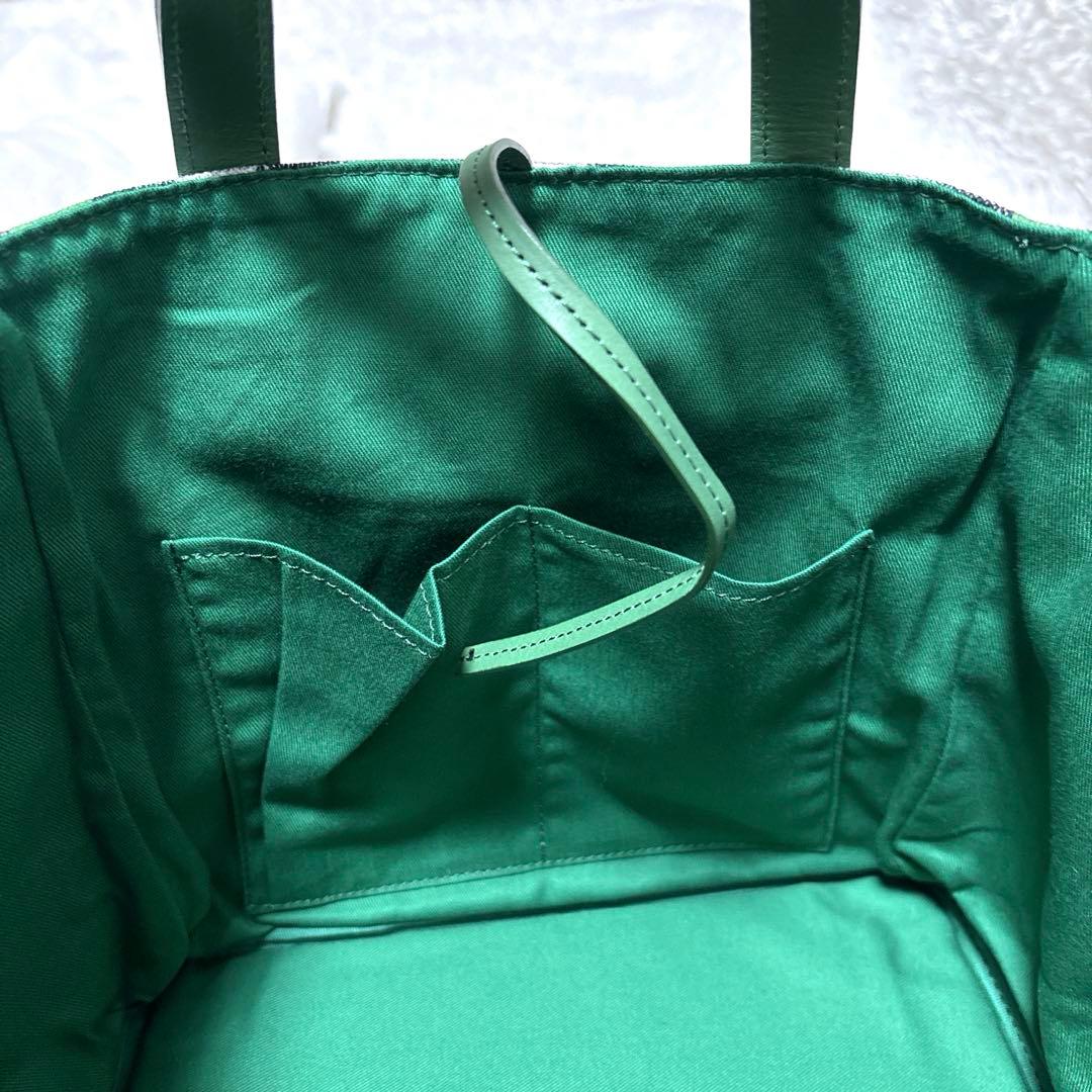 【新品】パーリーゲイツ カートバッグ トートバッグ アーガイル柄 グリーン