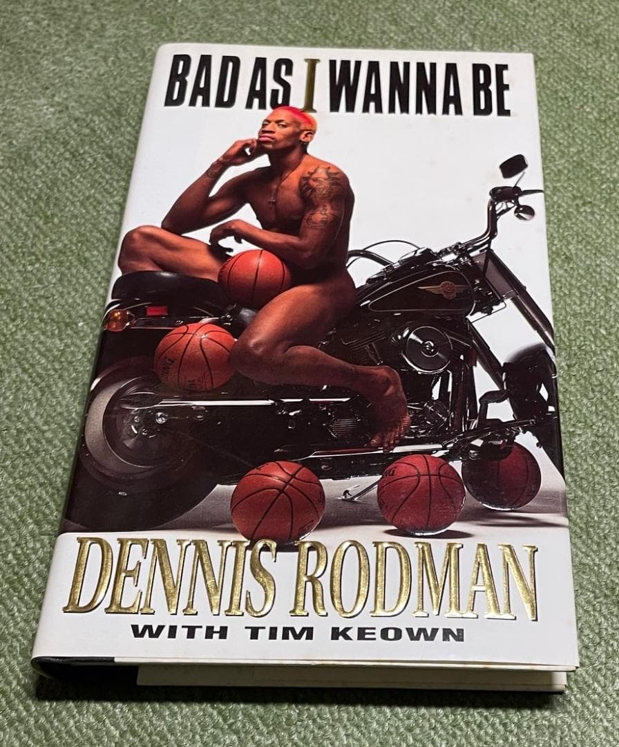 BAD AS I WANNA BE デニス・ロッドマン 自伝（洋書）