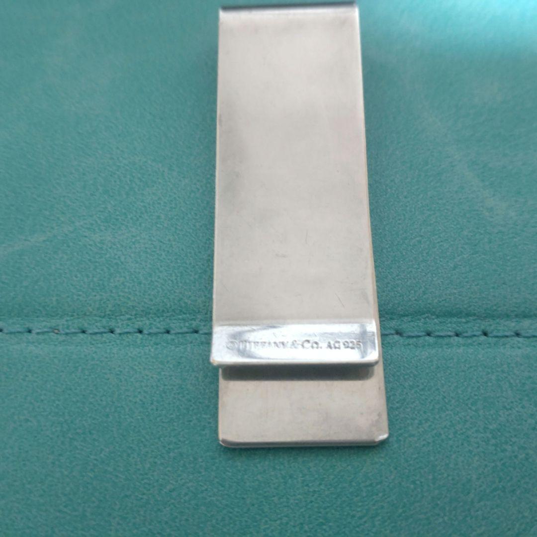 c142 ティファニー　エンジンターン　マネークリップ　シルバー　925